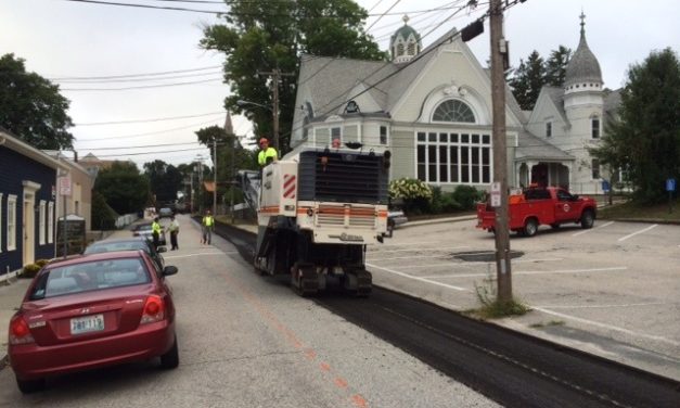 Hill, Harbor Streets Get Partial Repaving
