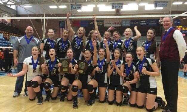 Girls Volleyball Wins State Championship Over Pilgrim