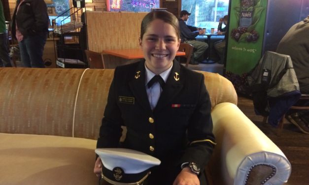 Andie Coutoulakis Follows Her Dream at U.S. Naval Academy