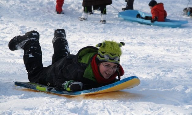 Sledding at Academy – That’s the Life!