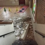 Part of Eldredge Gym Ceiling Collapses During PE Class; No Injuries