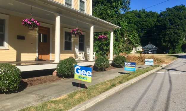 Political Signs Appear …  and Disappear