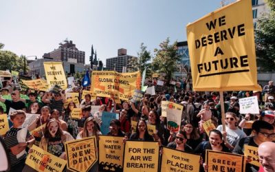 EG Students March at R.I. Climate Strike 