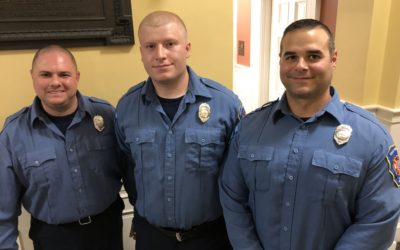 3 Firefighters Sworn In