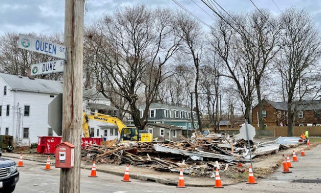 VIDEO: Duke St. Building Demolished to Make Way for Townhouses