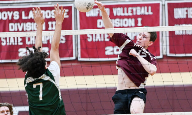 Boys Volleyball: A Tie With Cranston East