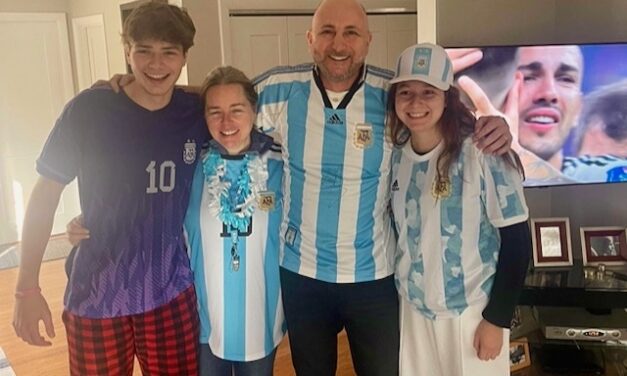 EG-Argentine Family Revels in World Cup Win