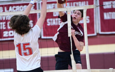 Boys Volleyball: 3-2 Loss to Mt. Saint Charles 