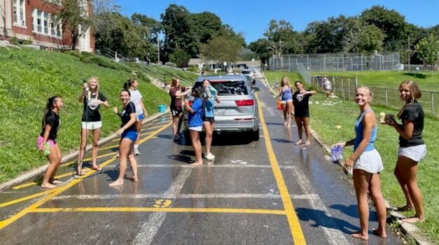 Team Building, One Car Washed at a Time
