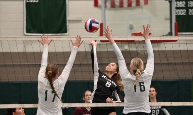 Girls Volleyball: Playoff Loss to Chariho, 3-0