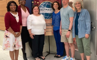 R.I. Active Toastmasters Installs Club Officers